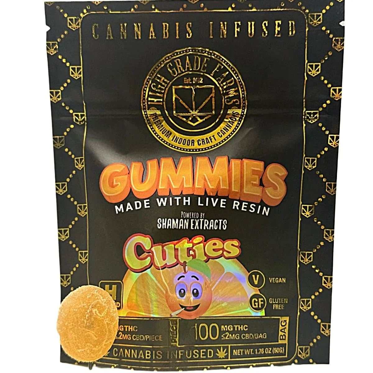 π Cuties Gummies β 100mg THC (10mg Each)