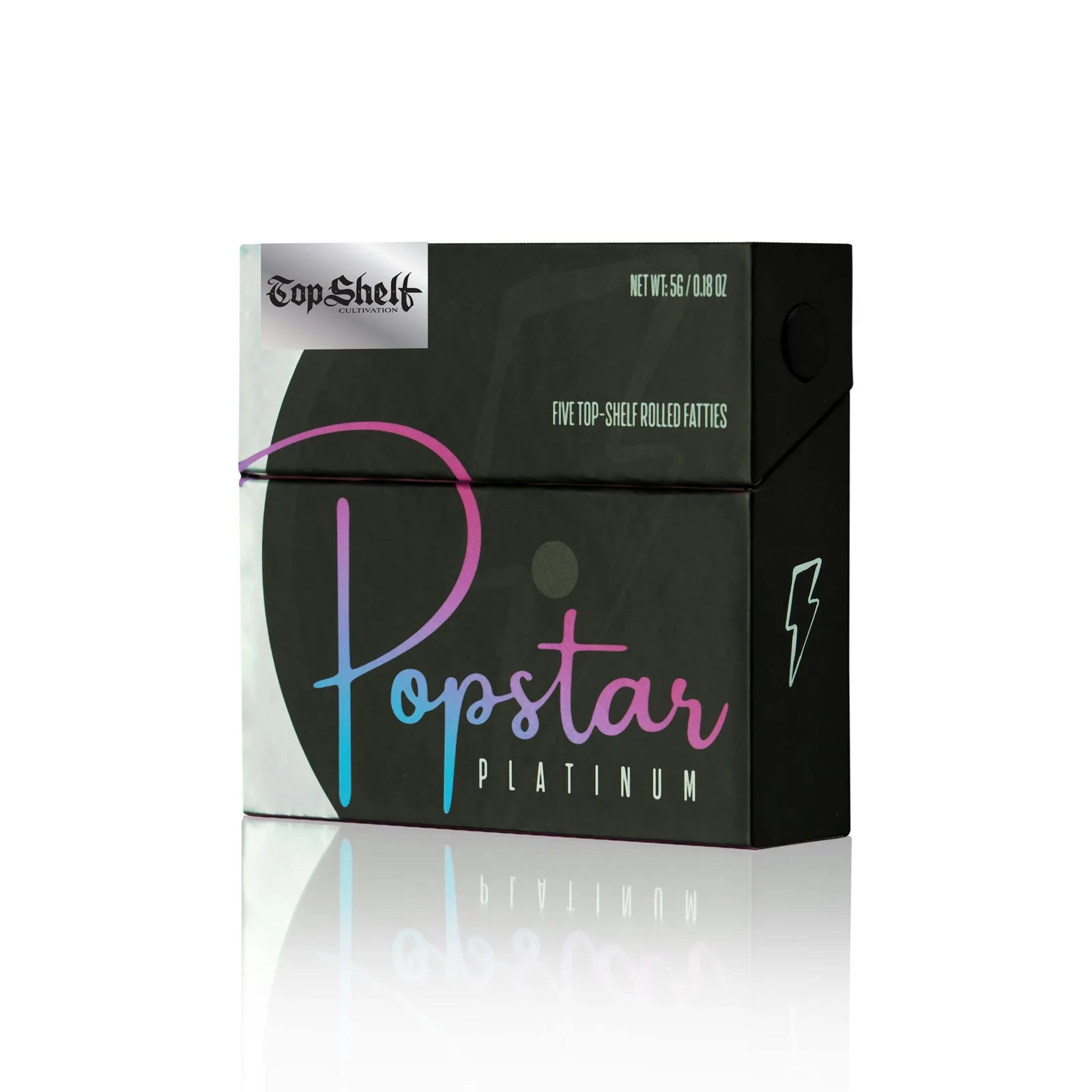 Popstar Platinum | 5g | 5pk | Top Shelf Cultivation Whoa-Si-Whoa
