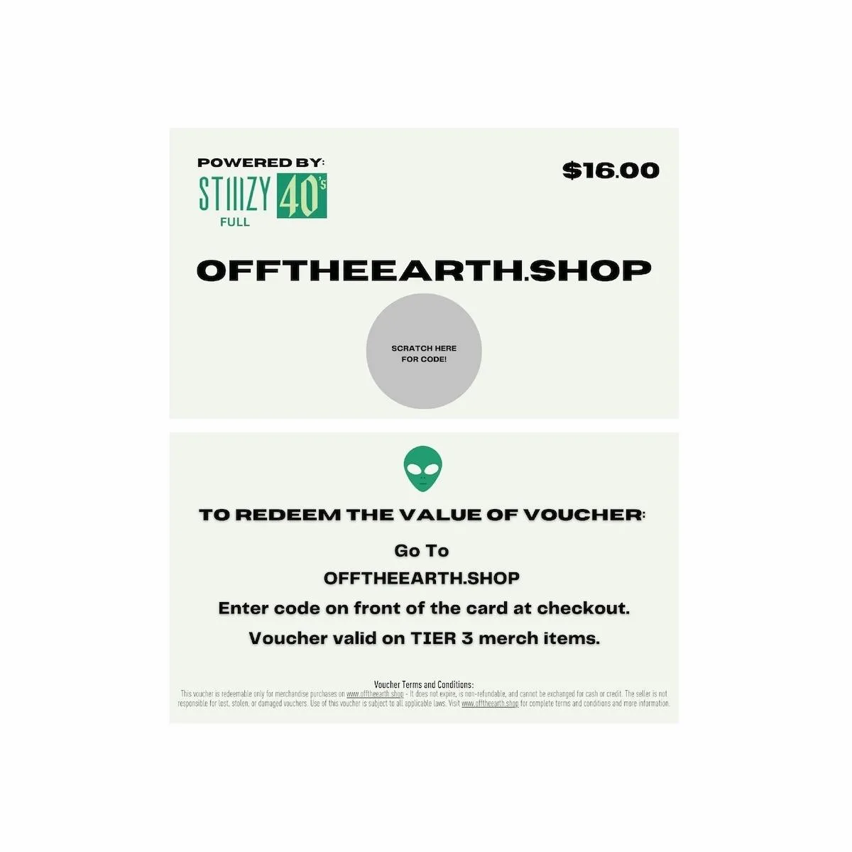 OTE STIIIZY 1G CPN VOUCHER
