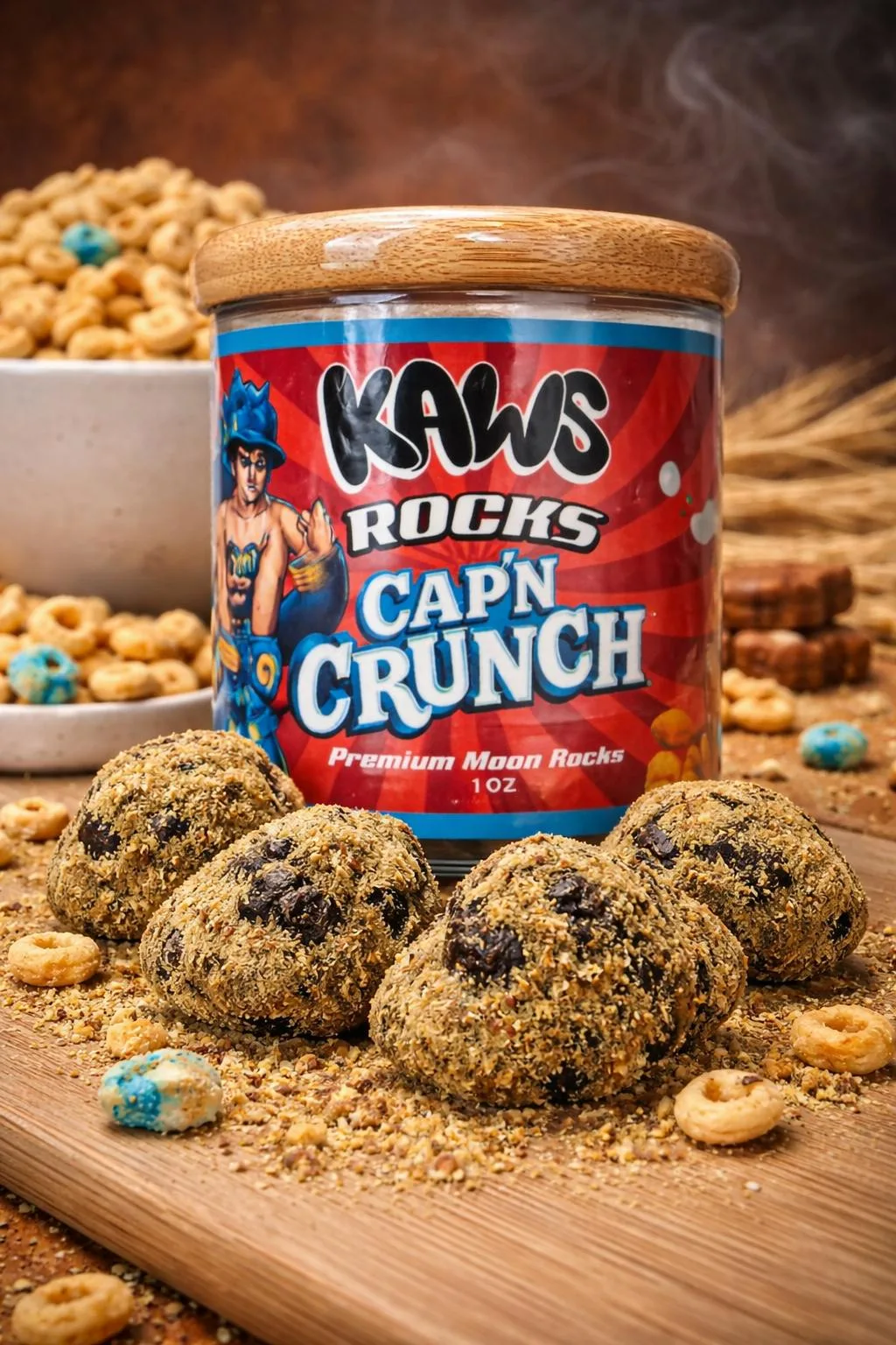 KAWS ROKCS | CAPN CRUNCH (1OZ MOONROCKS)