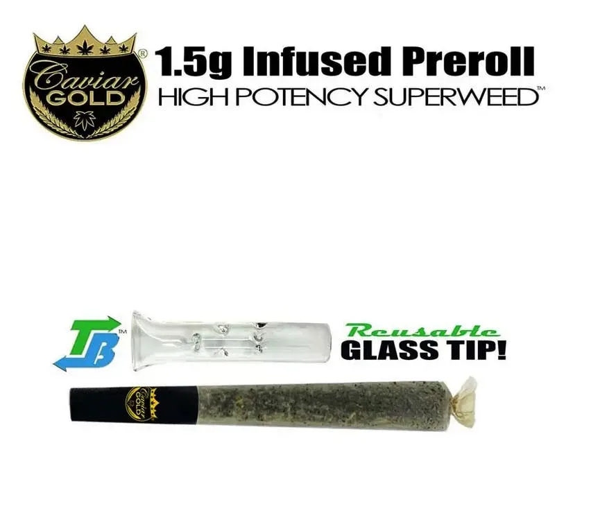 Cavi Cone | Infused Pre-Roll | Blue Glue | 1.5g
