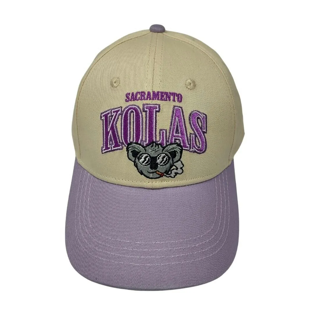 Kolas Branded Hat Smoking Koala Light Purple