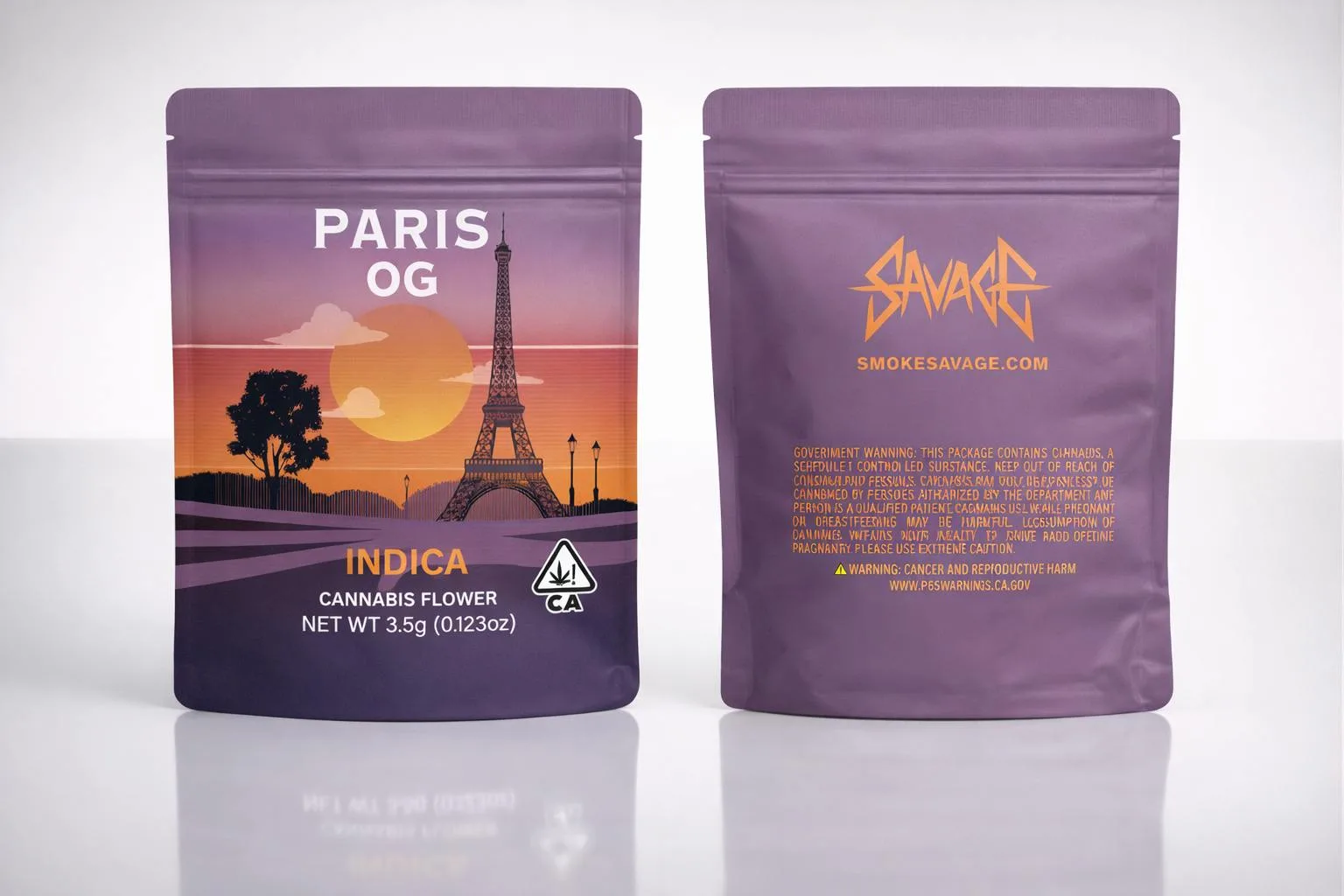 Paris OG 3.5g Indoor Bigs - Indica - 33.41% THC