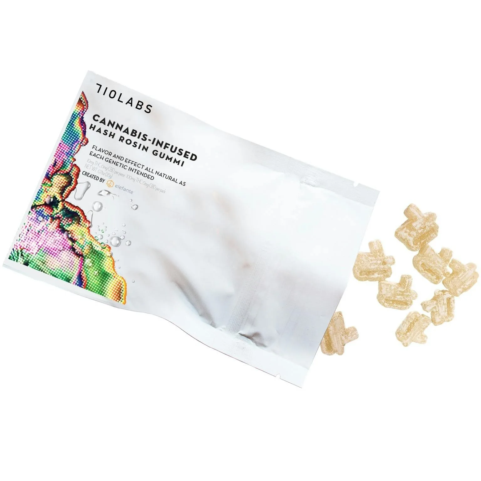 710 Labs | Devil's Drip #6 | Hash Rosin Gummies | 100mg | 10mg/ea