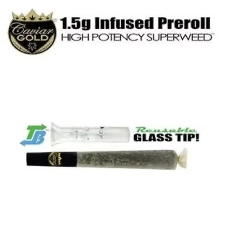 Cavi Cone | Infused Pre-Roll | Blue Glue | 1.5g