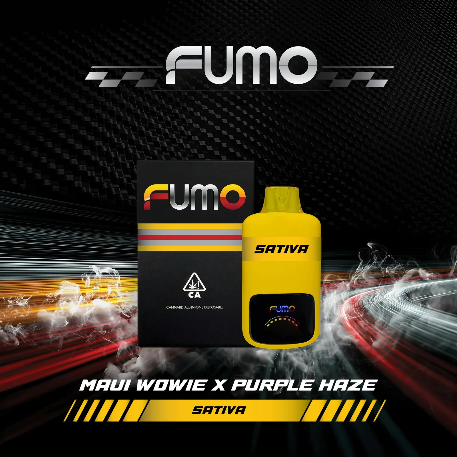 FUMO- MAUI WOWIE X PURPLE HAZE- Liquid Diamond/Live Resin 1g