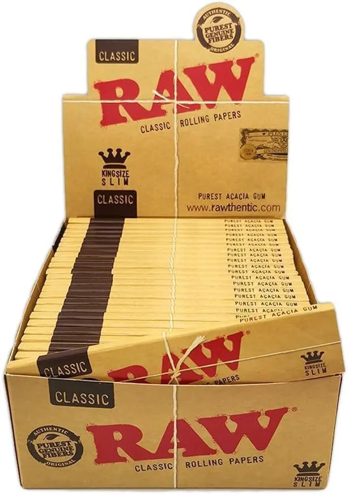 Raw - Classic Papers - King Size - 32 leaves