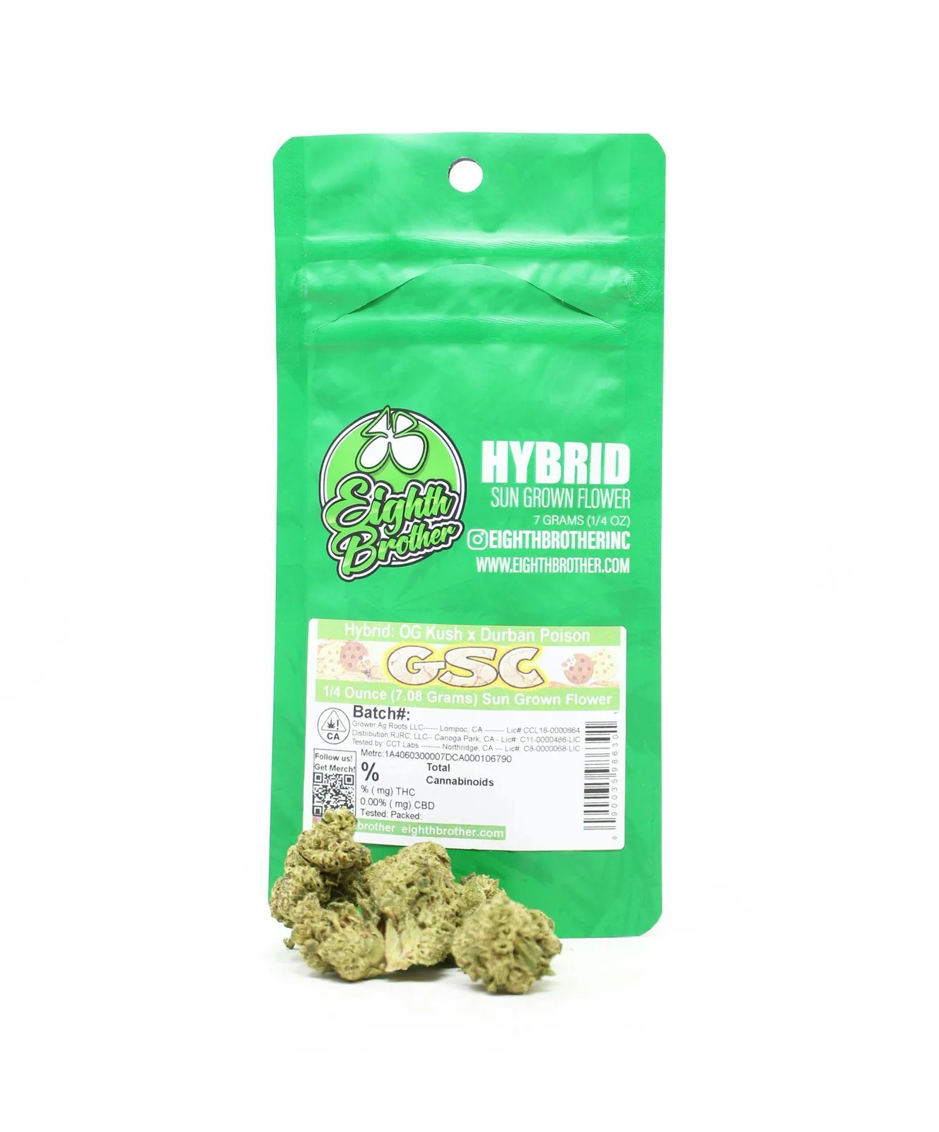 Eighth Brother | GSC | Big Buds | 7g
