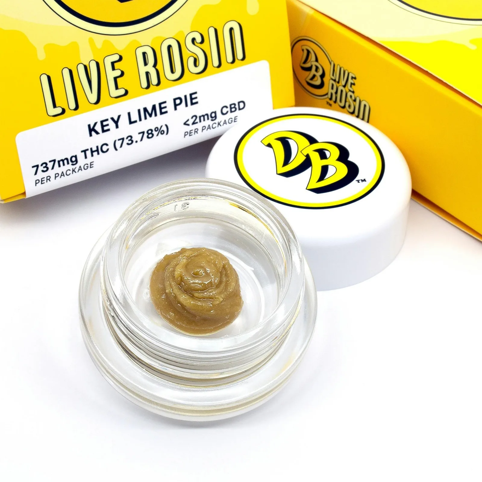 Double Bubble | Key Lime Pie | Live Rosin | Sativa | 1g