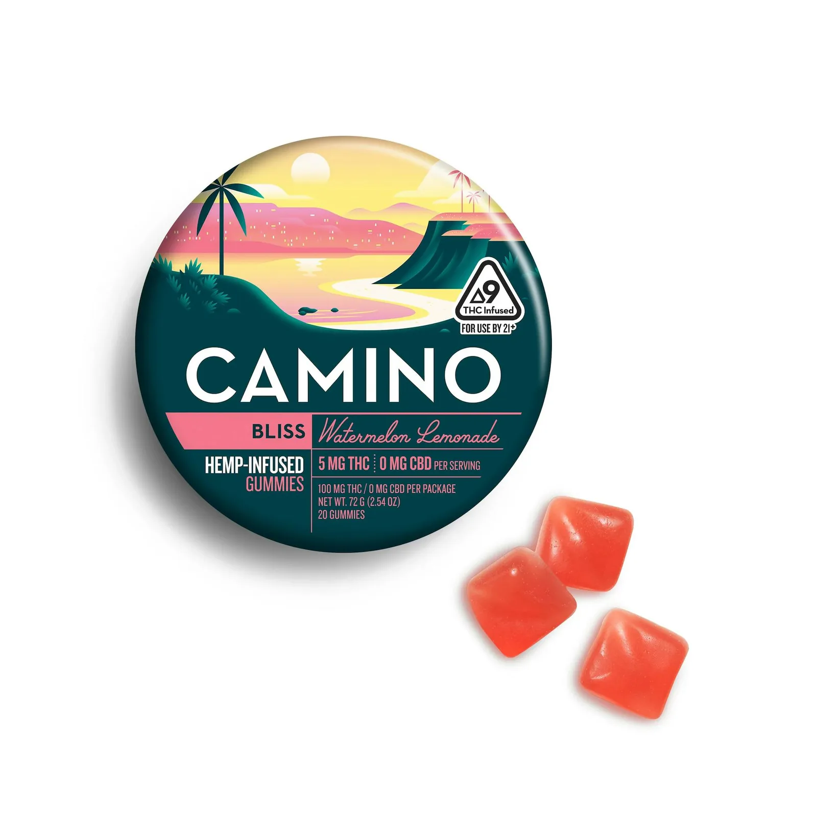 Watermelon Lemonade Gummies | 100mg