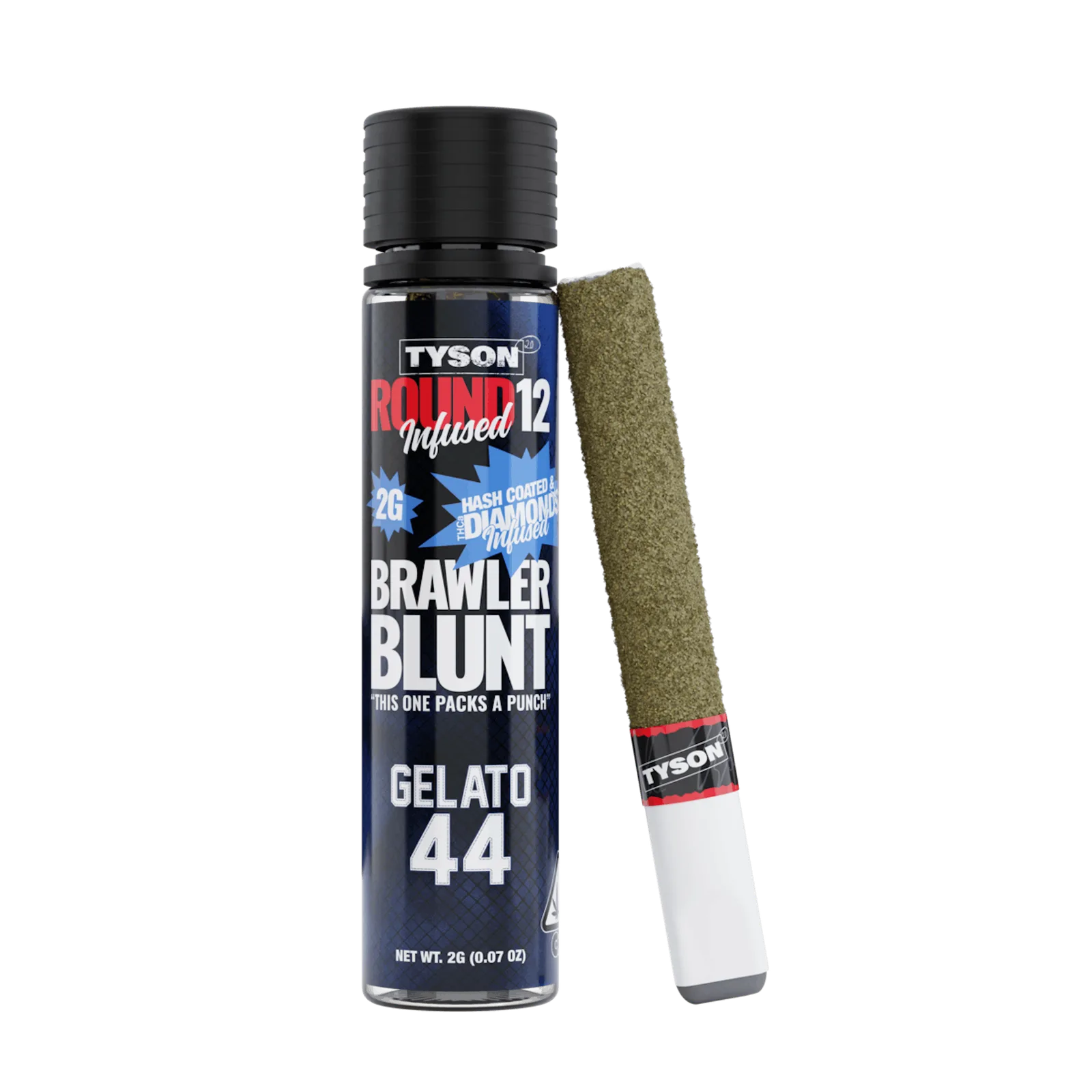 Tyson 2.0 | Brawler Blunt | Gelato 44 | Infused Blunt | 1g each | 2pk