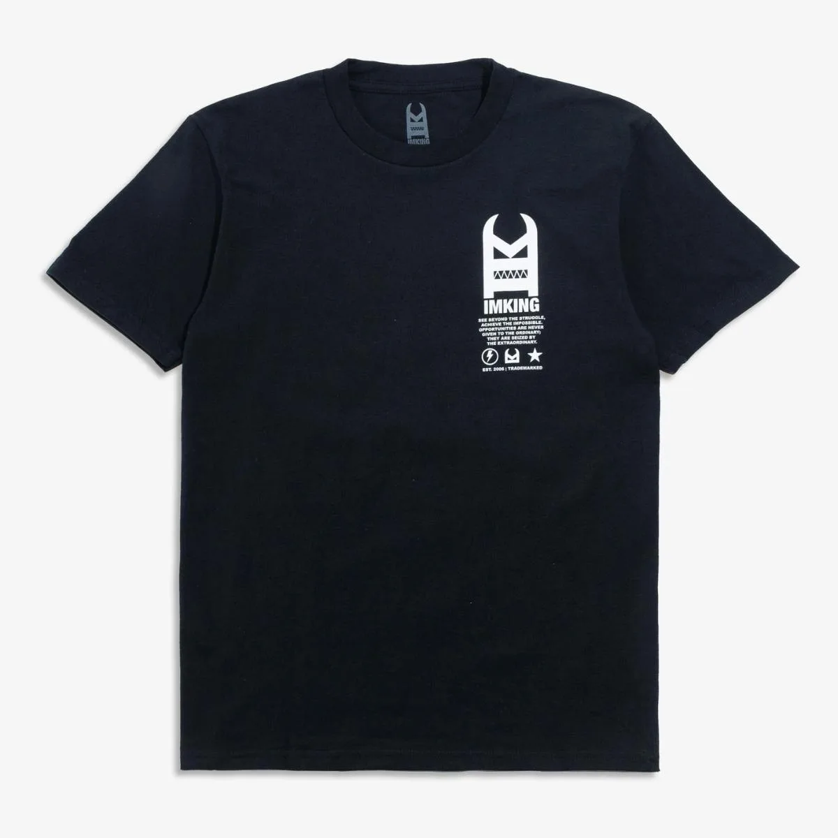 IMKING Apparel | Black Oscar Tee | Large