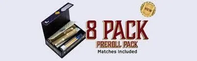 8 Pack Pre-Rolls Morrocan peaches