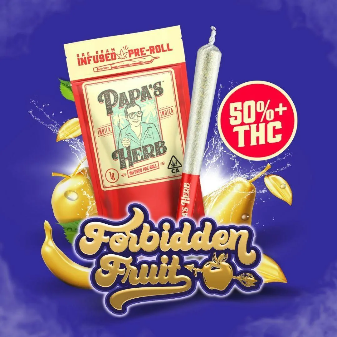 Papa's Herb Forbiden Fruit 1g Infused Preroll