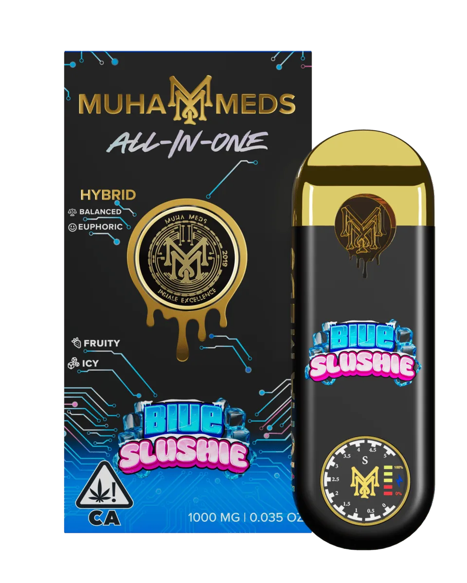 Muha Meds | Blue Slushie | 3rd Gen Disposable | 1g