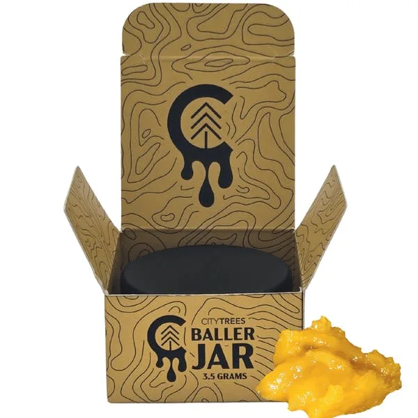 Baller Jar - Badder - Banana Jack (HYBRID) - 3.5g - SER - City Trees