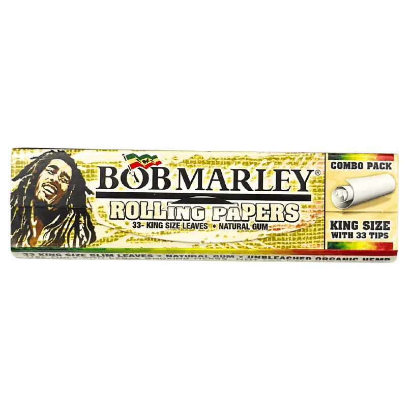 Bob Marley Papers - King Size Slim Classics Papers 33ct - Accessories