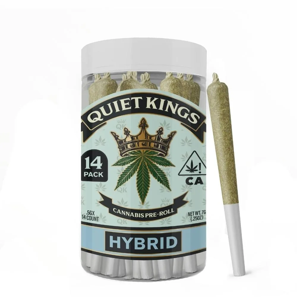 Quiet Kings Bubba Cookies (H) Preroll 14pk 7g