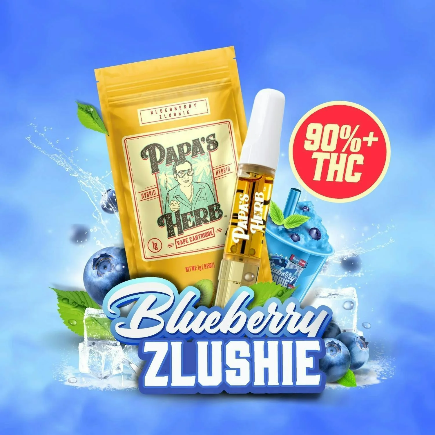Papa's Herb Bubba Gum 1g Vape