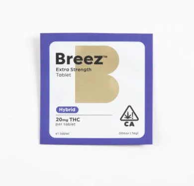 Breez - Hybrid | Extra Strength | 20mg Tablet