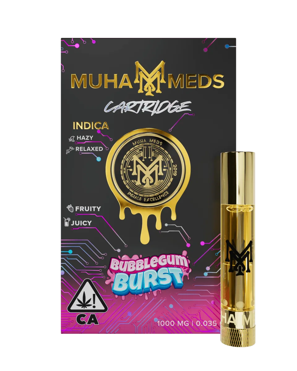 Muha Meds | Bubblegum Burst | 3rd Gen Cartridge | 1g