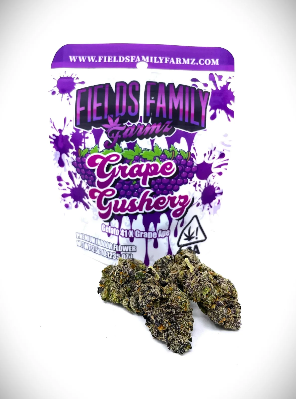Fields Family Farmz - Grape Gushers (3.5g)