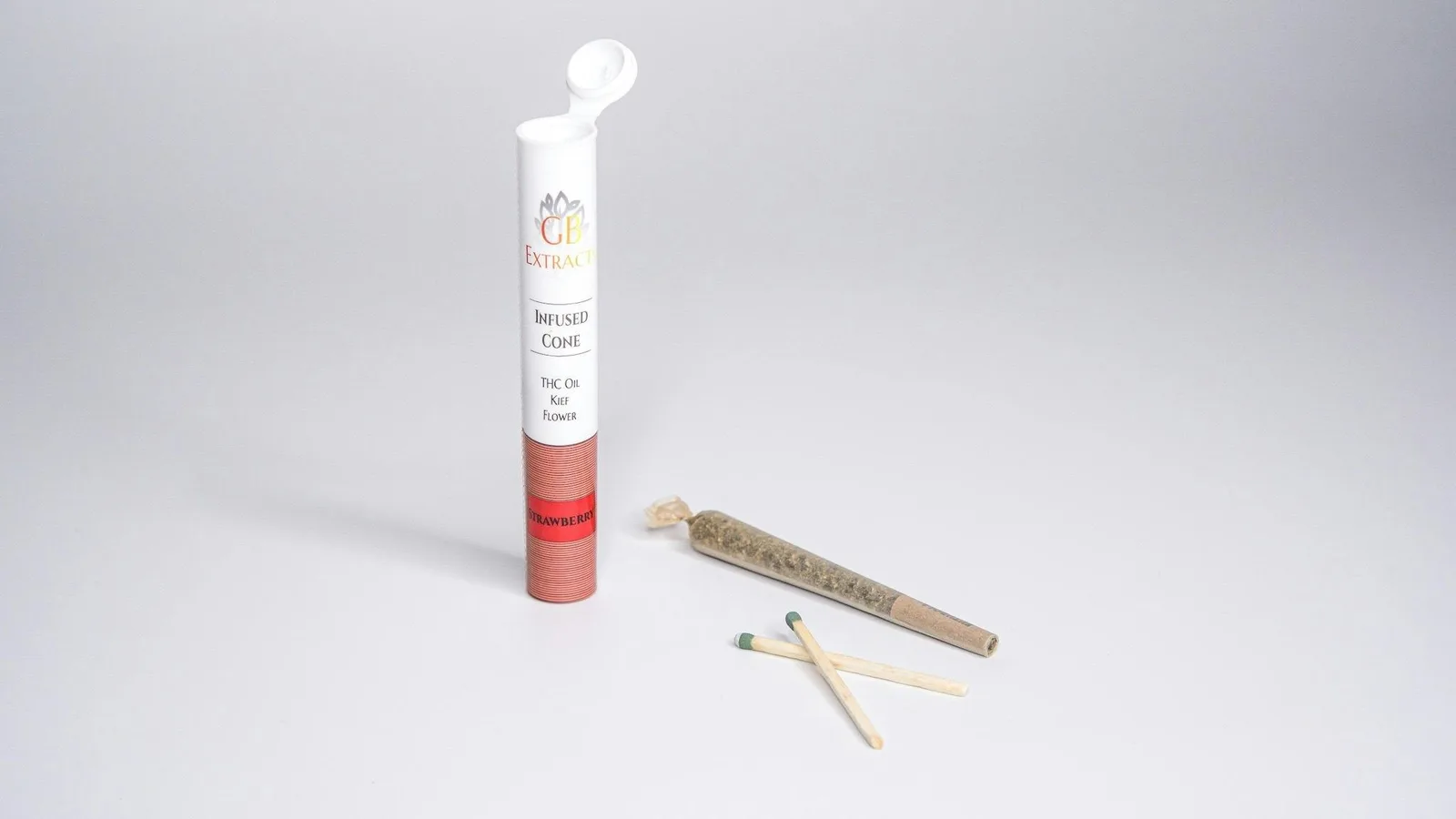 Strawberry Infused Cone Joint