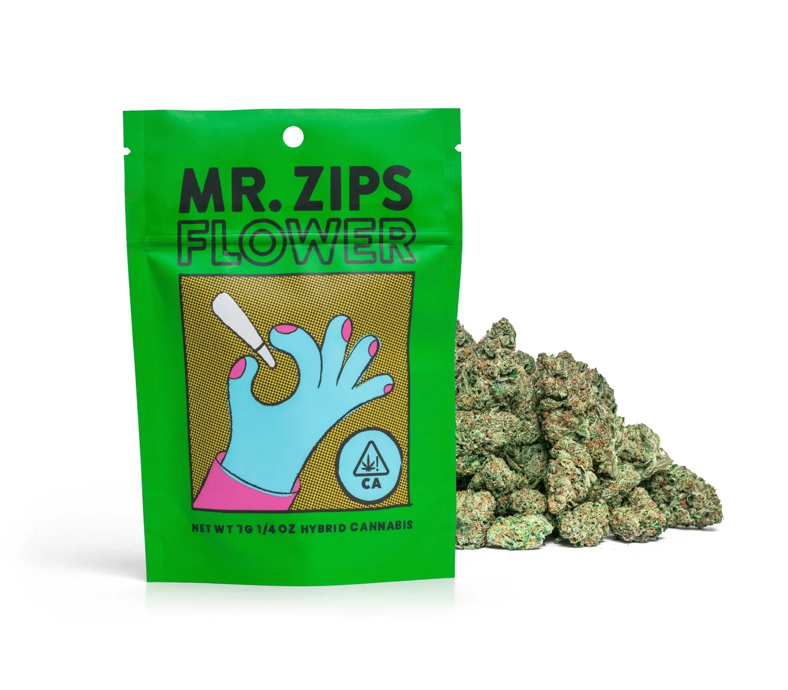 MR. ZIPS | Piff Mints | Hybrid | Flower | 7g