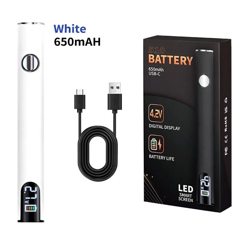 Premium Variable Voltage Battery - White