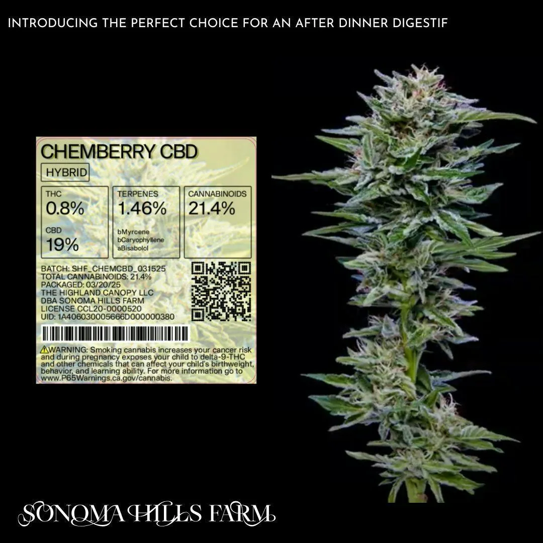 Chemberry CBD - 3.5g Flower Jar