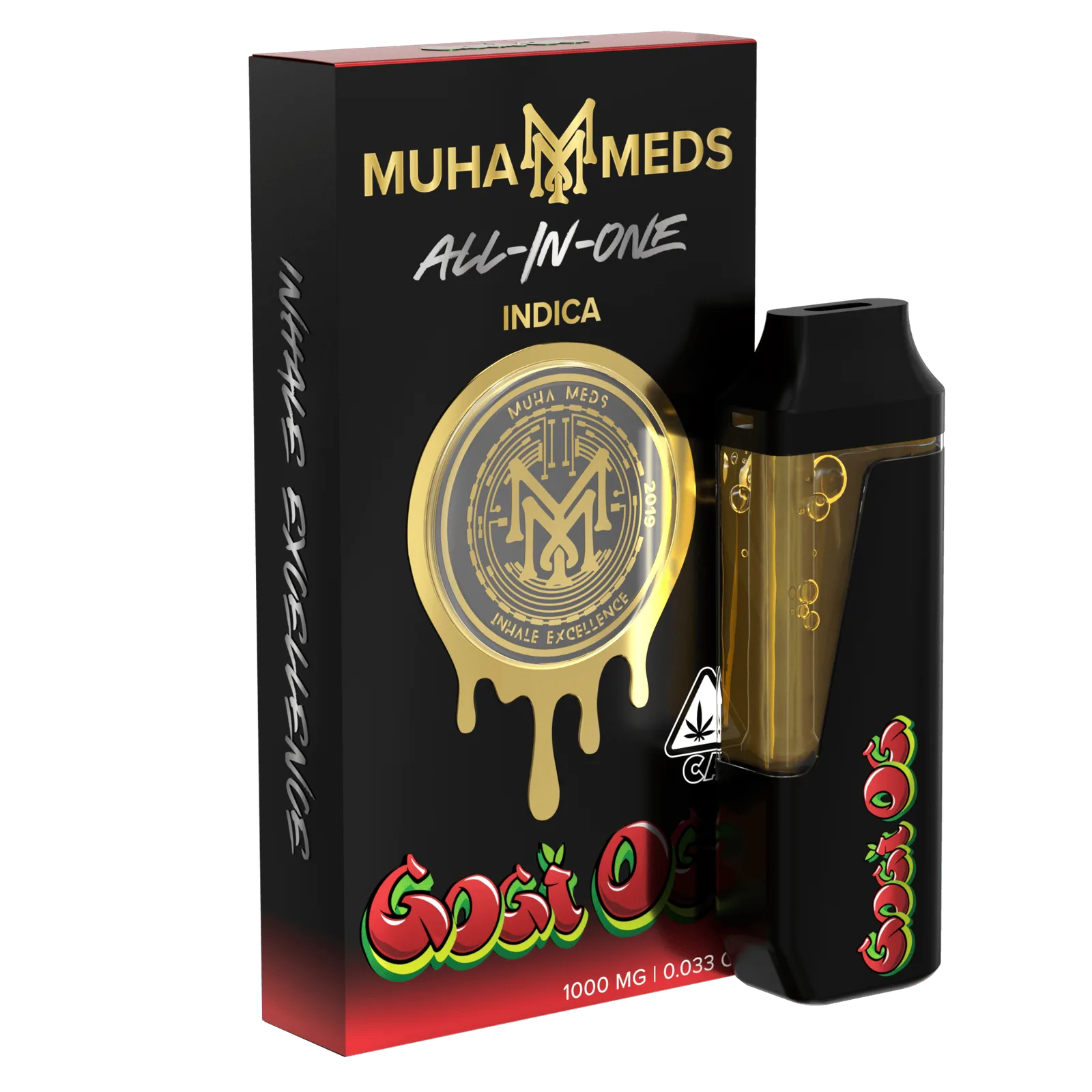Muha Meds | Goji OG | Disposable | 1g