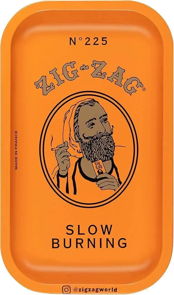 Zig Zag - Rolling Tray Orange