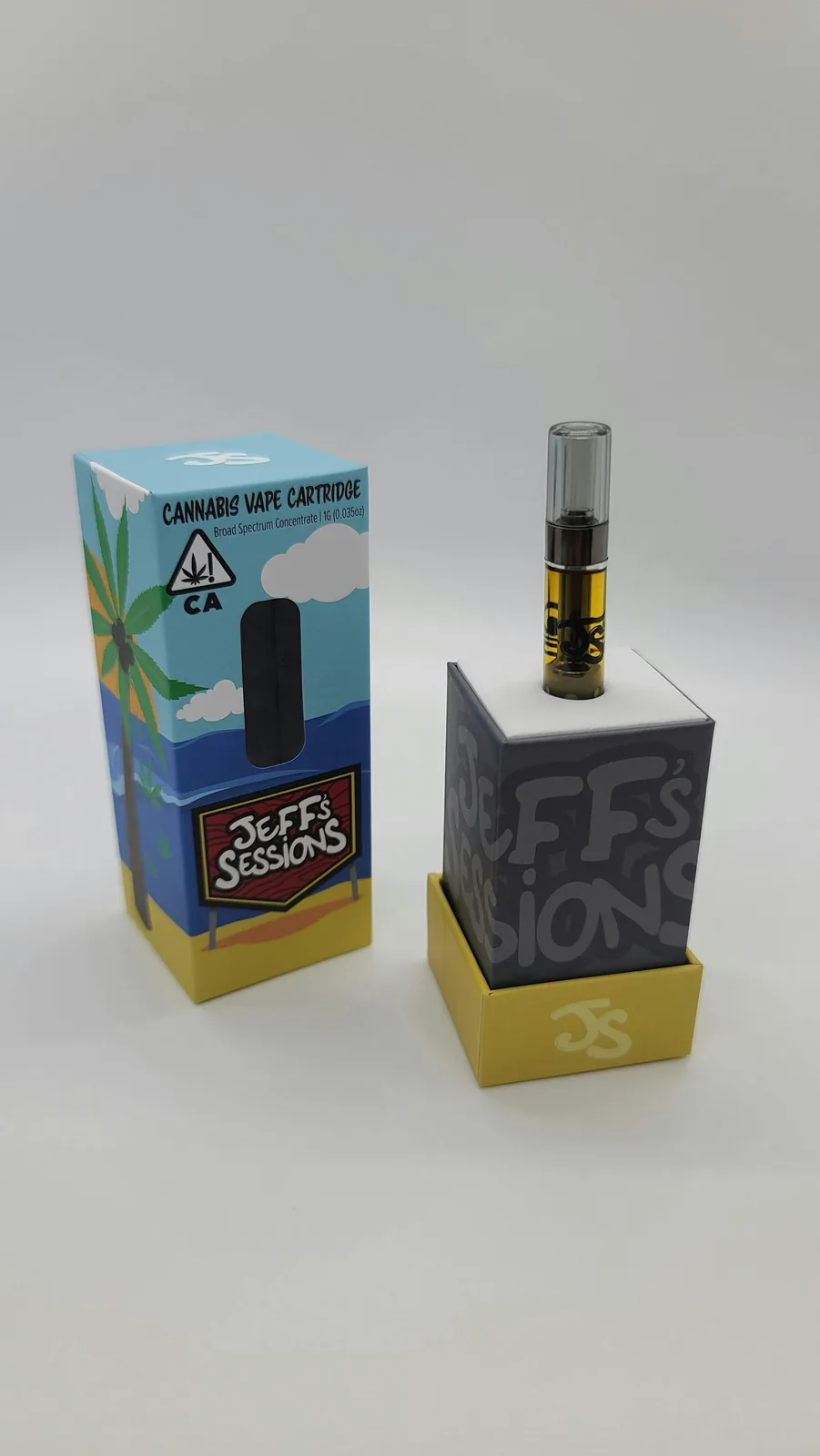 Jeff's Sessions Fruit Snacks 1g Distillate Vape Cart