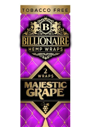 Majestic Grape - Billionaire Hemp Wraps