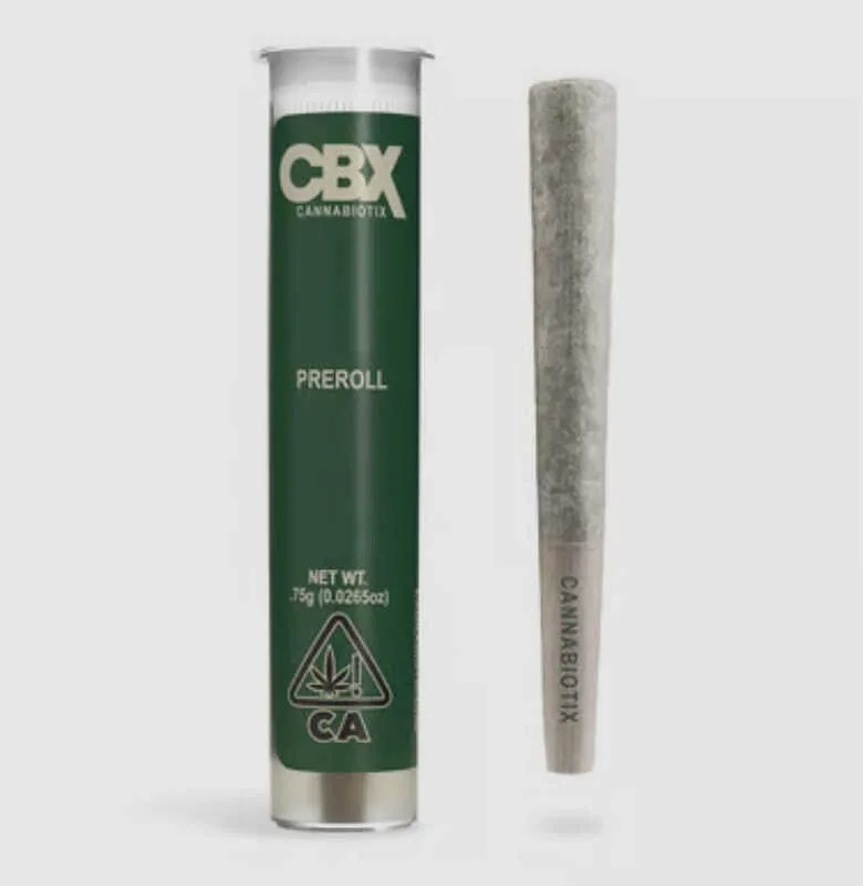 CANNABIOTIX/CBX - 0.75g. Pre-Roll Wedding Cake - 0.75 items