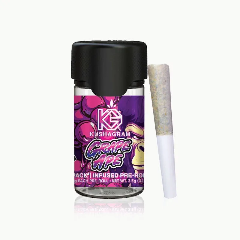 Grape Ape | Infused Pre Roll 5pk | 3.5g