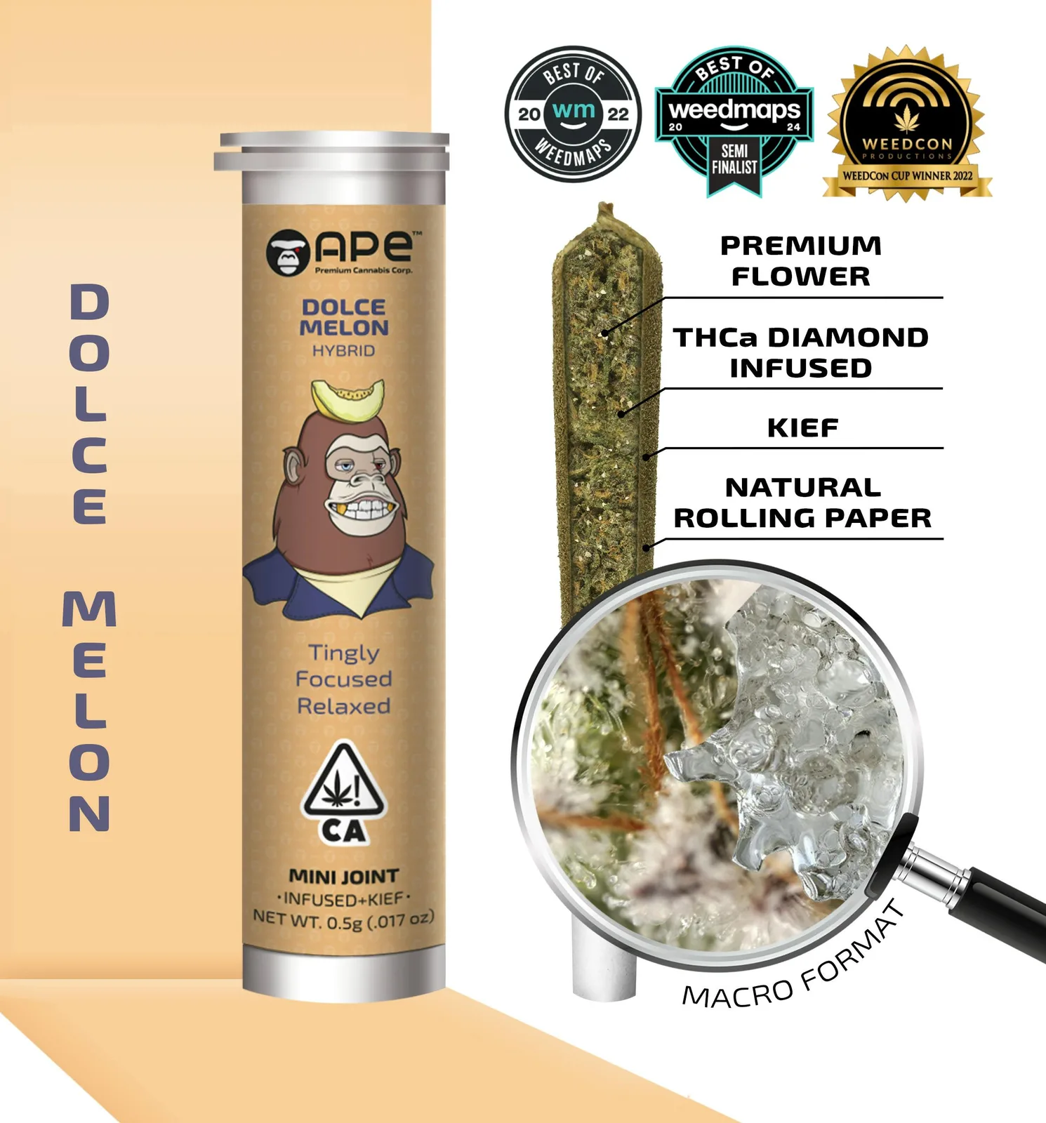 DOLCE MELON — Infused Joint 0.5g