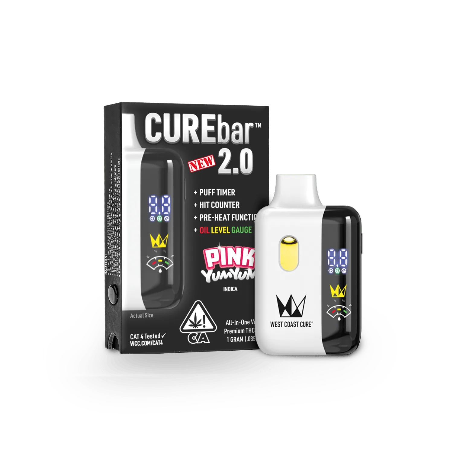 Pink Yum Yum - 1G AIO CUREbar 2.0