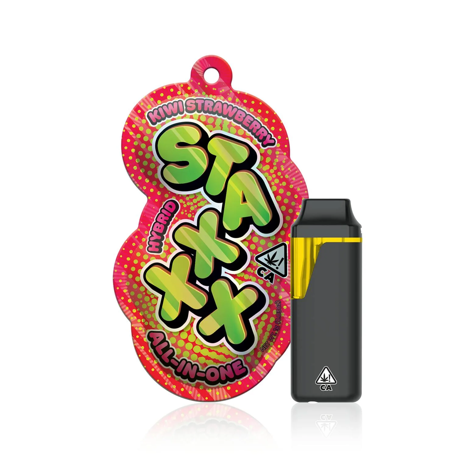 STAXXX - Kiwi Strawberry AIO Vape - 1 g
