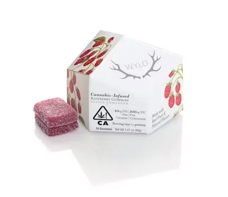 Raspberry Gummies 10pc