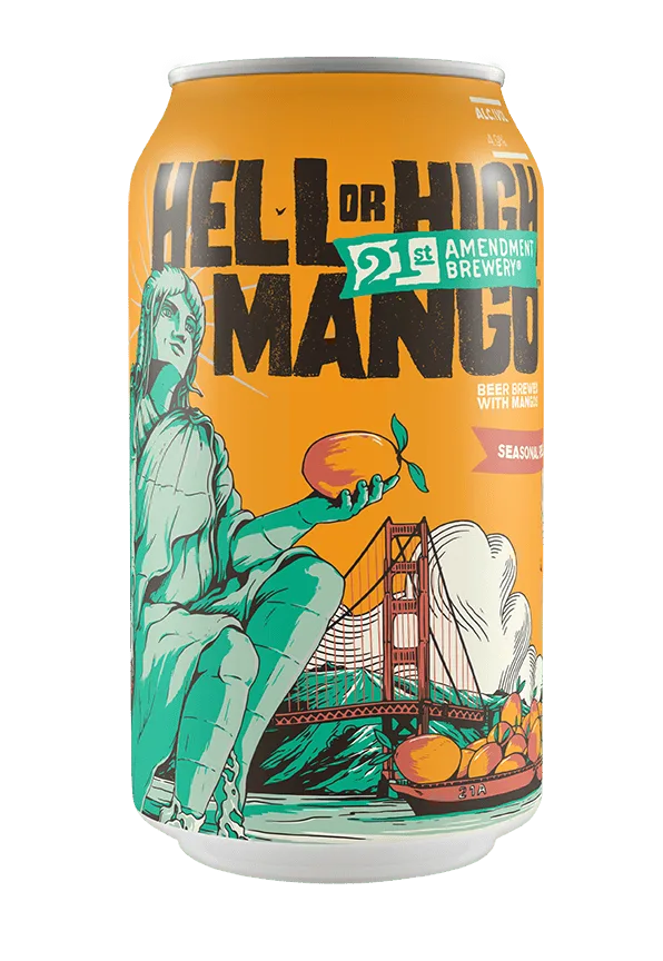 21st Amendment releases Hell or High Mango 100 mg