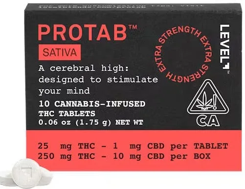 ProTab [S] - 250MG THC Tablets 10PK