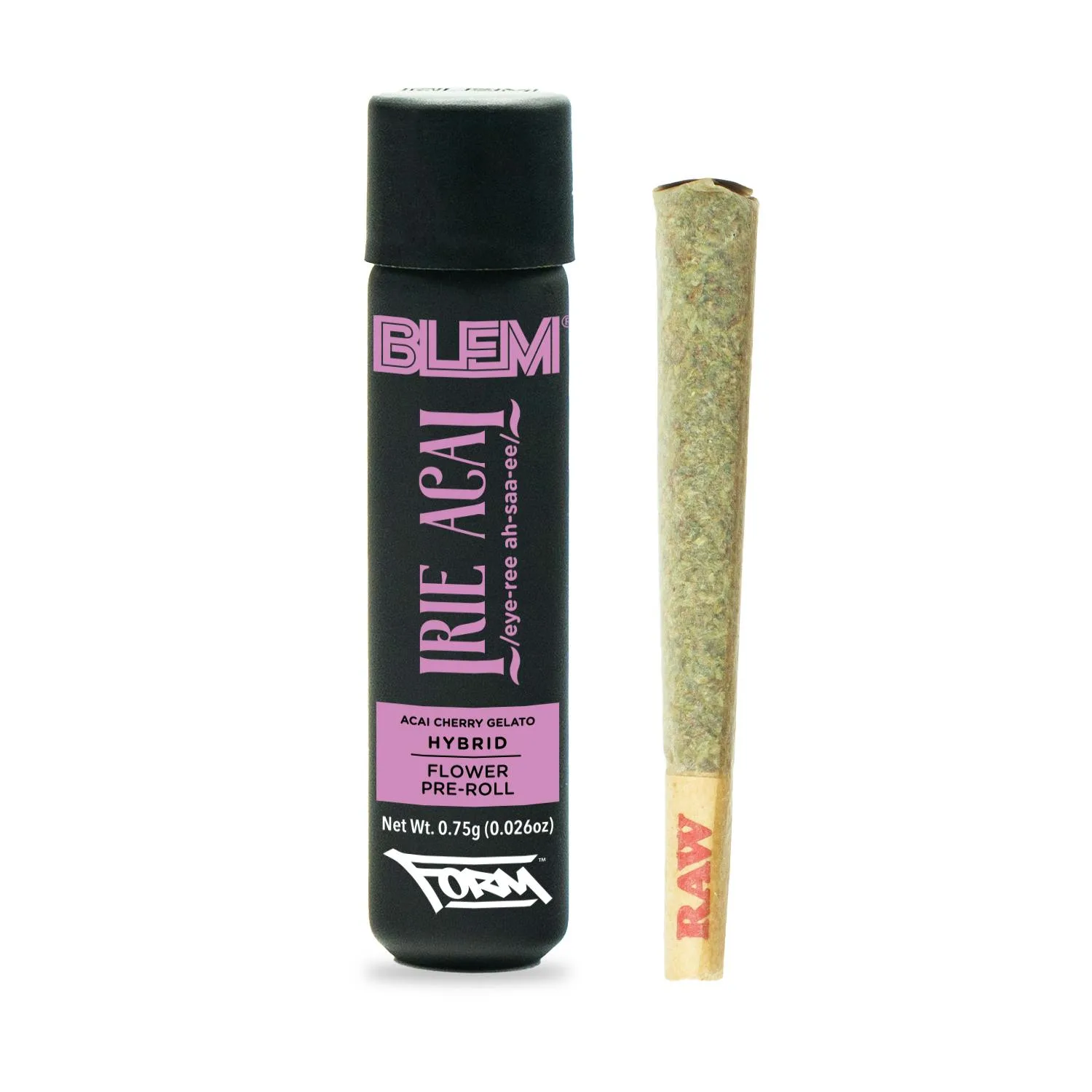 BLEM IRIE ACAI .75g Pre-Roll