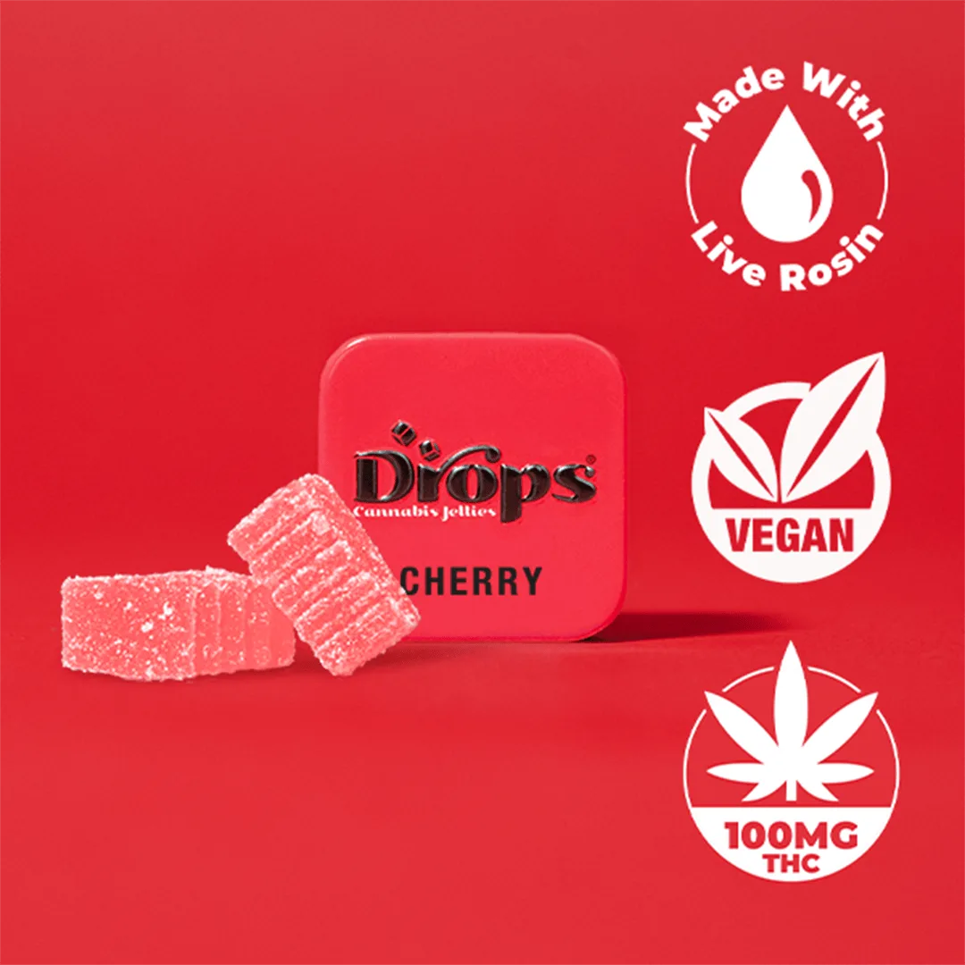 Drops - Cherry Gummies 2 Pieces