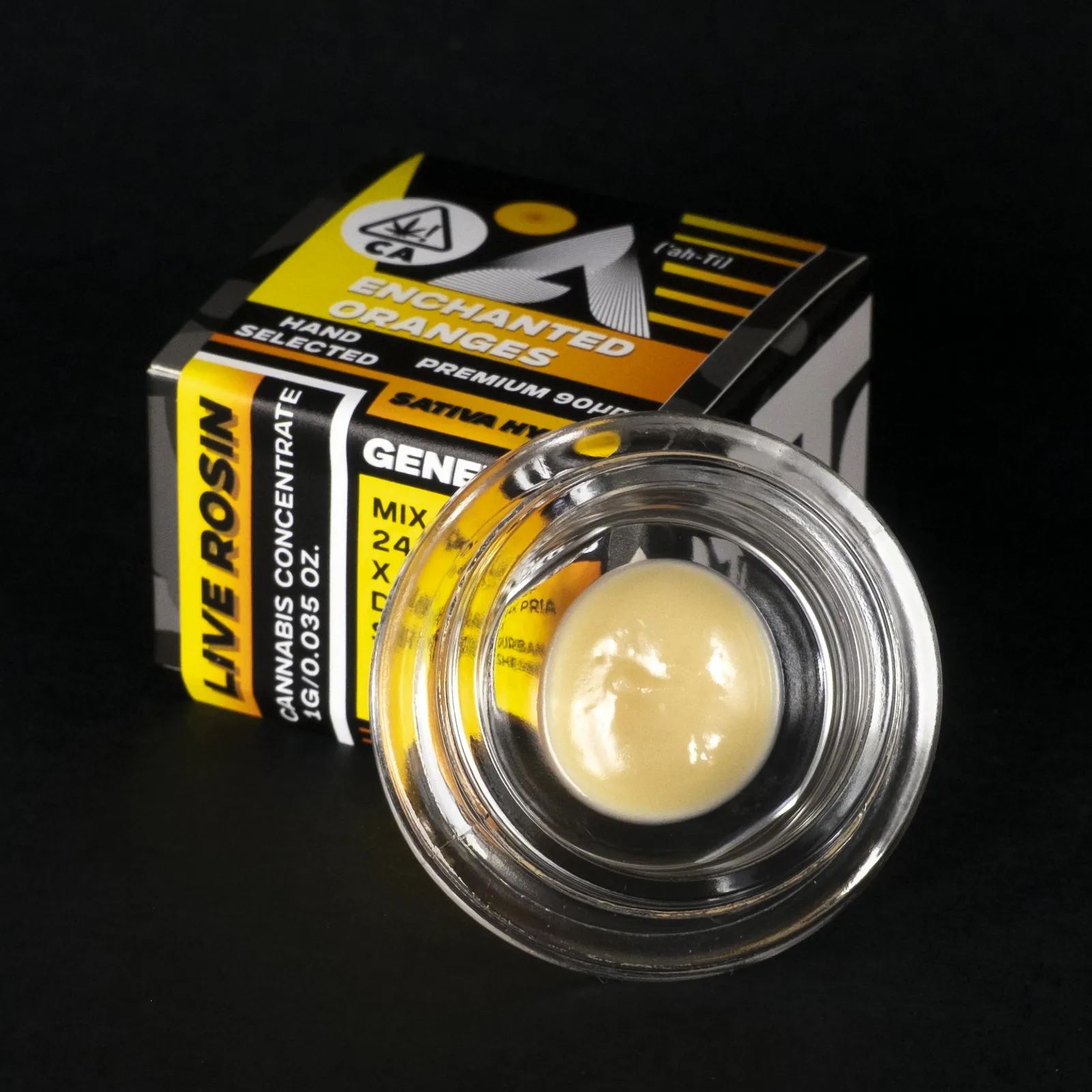 Ahti Hash | Enchanted Oranges 90µ | Whipped Live Rosin