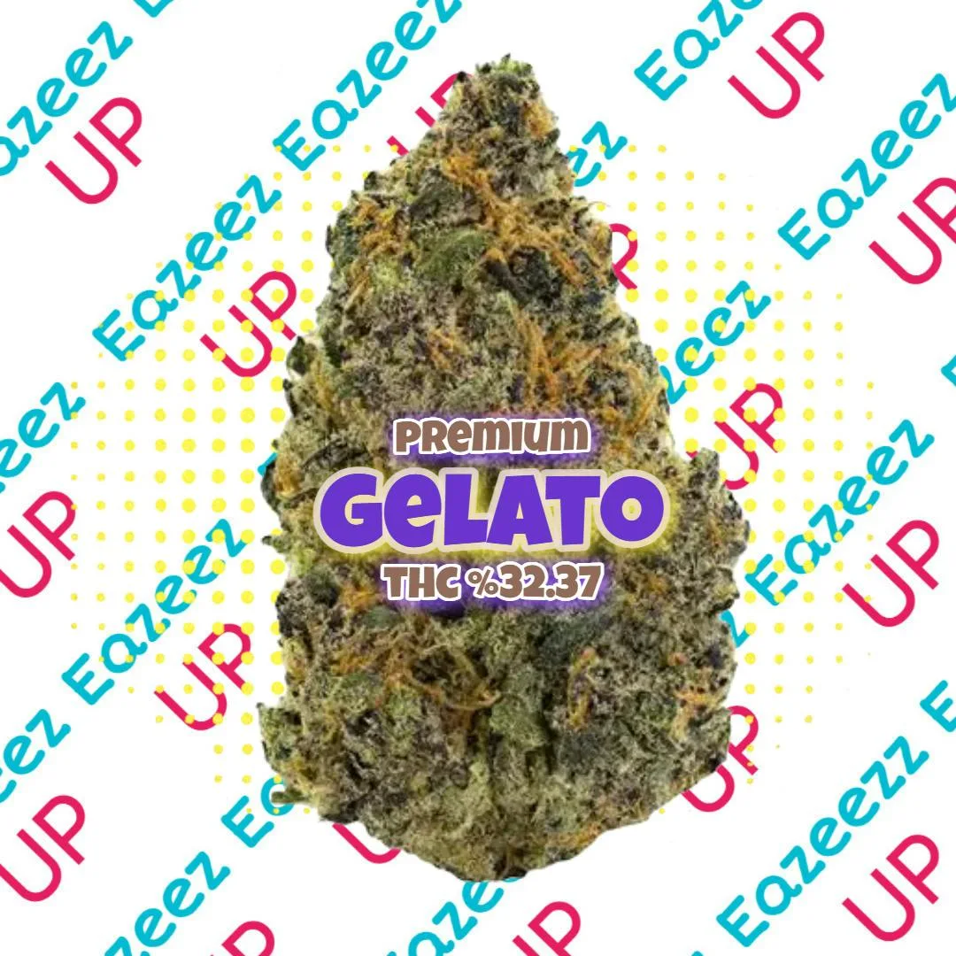 Eazeez Up - Gelato - Premium Flower - New Drop- (28g-1oz) - Hybrid
