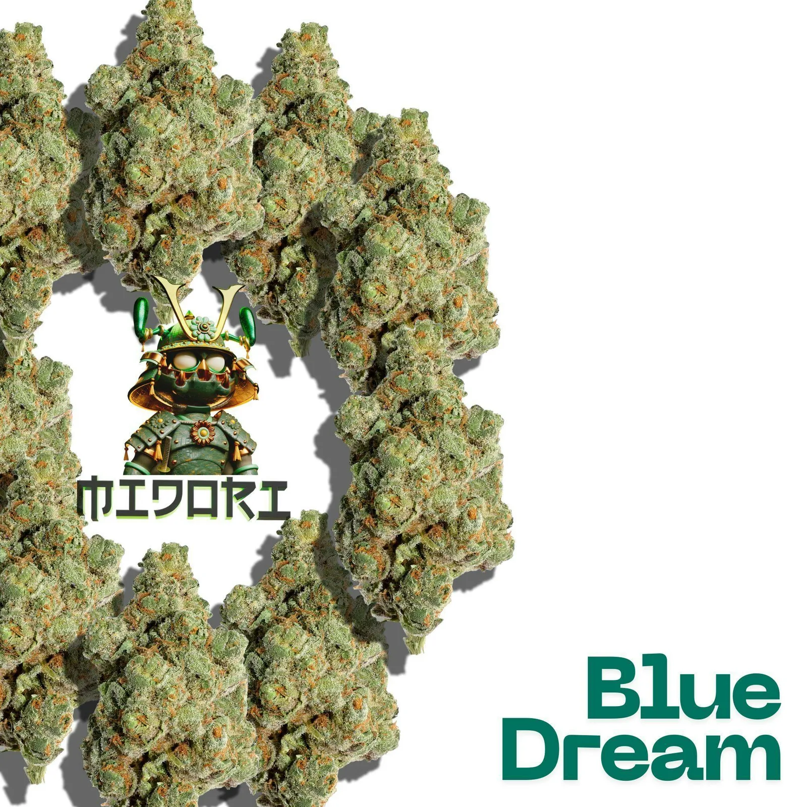 Midori Indoor Flowers - Blue Dream 1/2 OZ ( 30.48% THC )