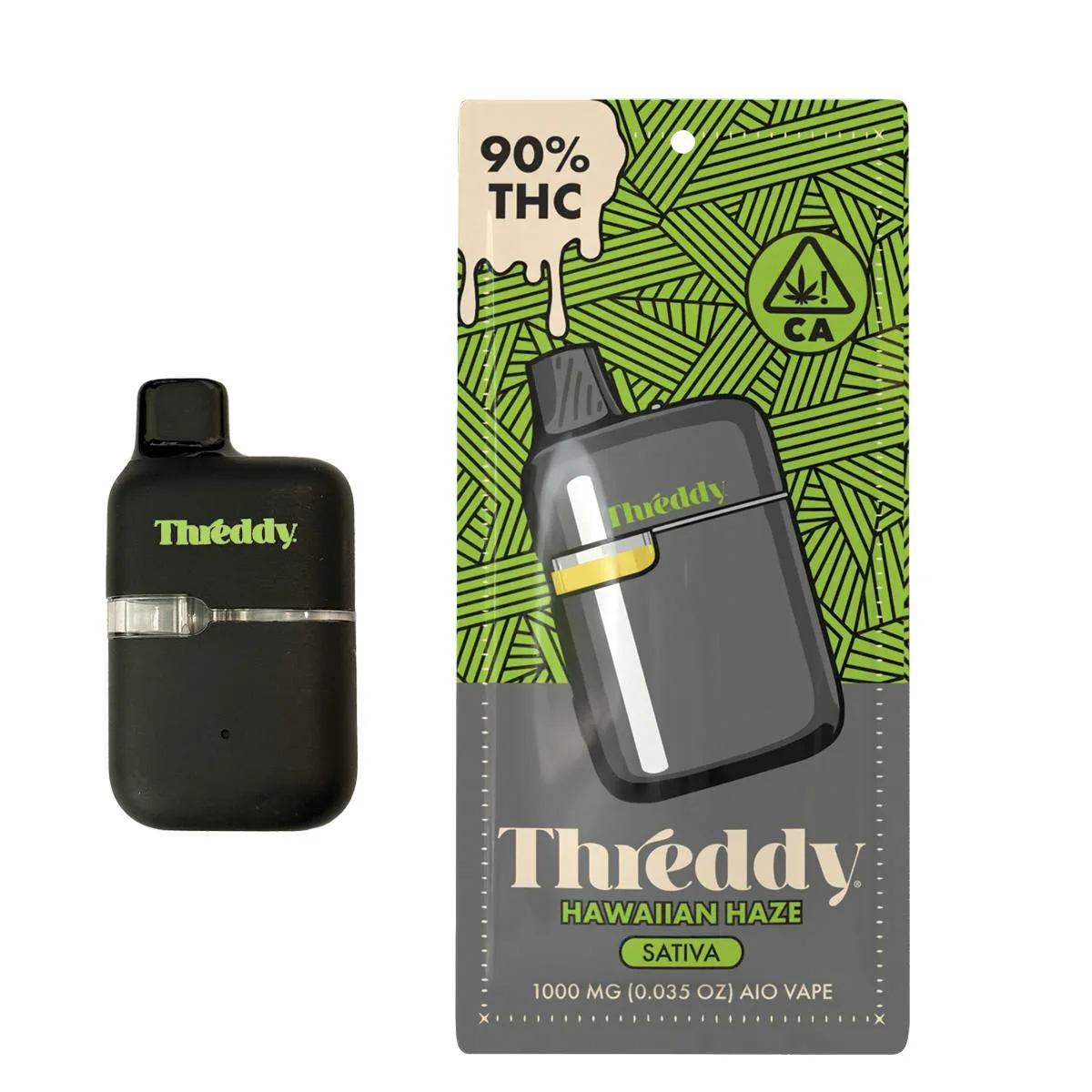 Threddy - Hawaiian Haze - 1G - AIO Vape