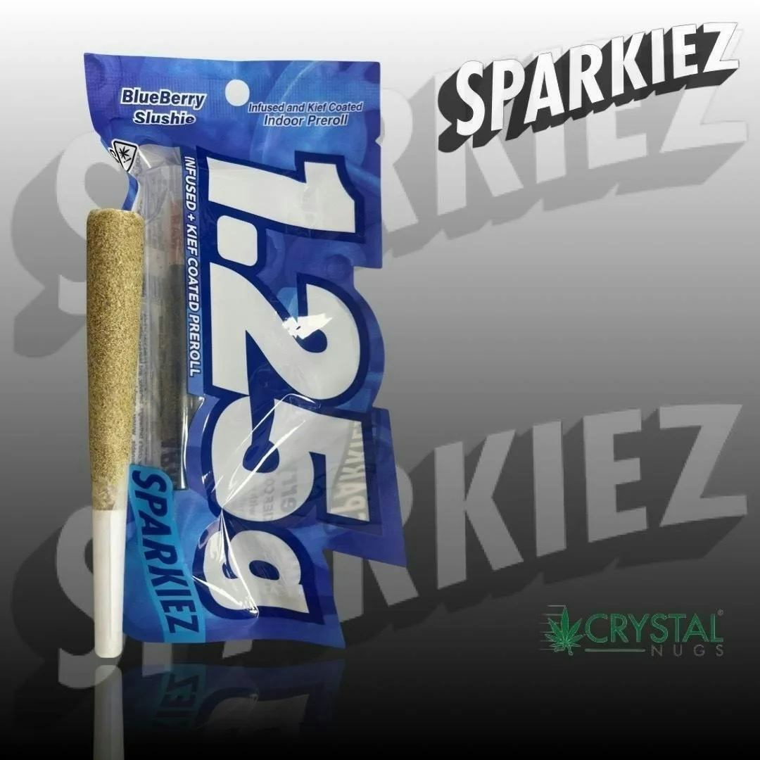 Sparklez | Blueberry Slushie | Infused Joint | 1.25g