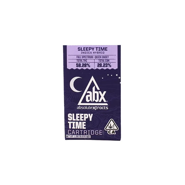 ABX: SOLVENTLESS + CBN SLEEPY TIME CART 1G